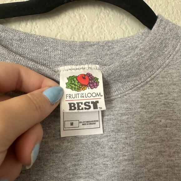 Vintage New York City Crew Neck Pullover Sweatshirt Gray Size Medium - Picture 2 of 4